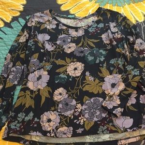 Floral Long Sleeved Tee